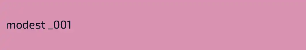 modest _001